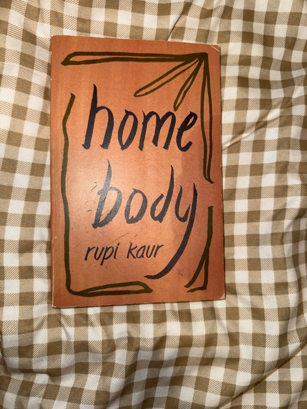 Home Body by Rupi Kaur — Terracotta Orange Cover